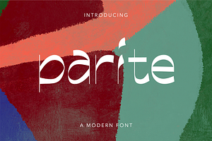 Parite Font