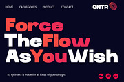 BS Quintera, a Sans Serif Font by Black Studio (Thumbnail 3 of 12)