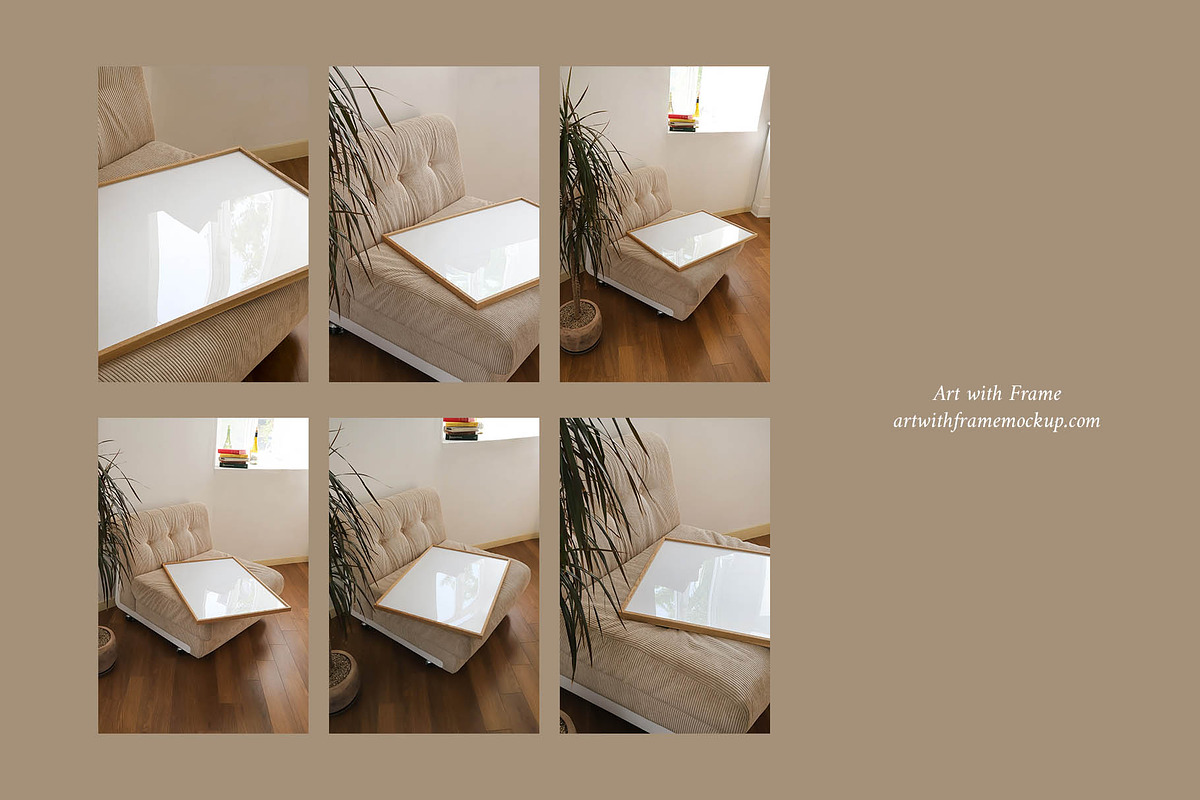 Frame Mockup - Glass Reflection, a Product Mockup by ArtwithFrame (Photo 6 of 6)