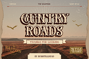 The Wildtern Typeface, a Serif Font by Burntilldead (Thumbnail 13 of 13)