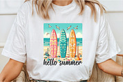 Hello Summer Beach Time  PNG, an Illustration by Libby Wishes (Thumbnail 3 of 4)