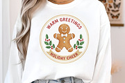 Vintage Christmas Quotes Labels PNG, an Illustration by SinaCreation (Thumbnail 5 of 7)