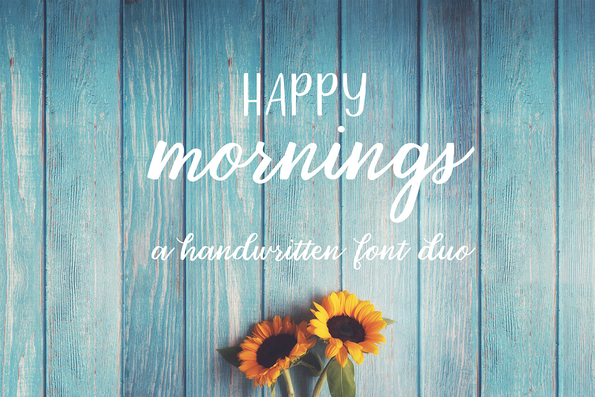 Happy Mornings Font