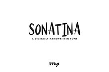 Sonatina — A Handwritten Font