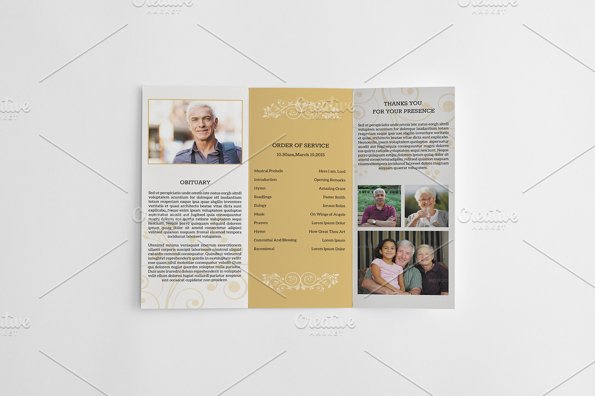 Trifold Funeral Template-V631, a Brochure Template by Template Shop (Photo 3 of 5)