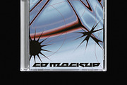 CD Case Mockup, a Product Mockup by Design Squad (Thumbnail 3 of 4)