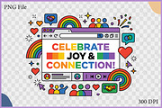 Rainbow Browser Window Ui Vector PNG, an Object Illustration by Gfx Expert Team (Thumbnail 2 of 3)