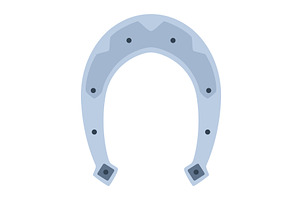 Horseshoes Icon. Decorative