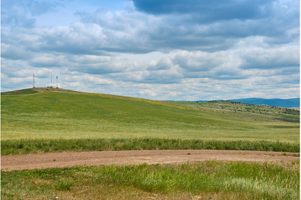 Bald Mountain in the Buryat Republic