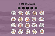 Guinea Pig Clipart Set, an Animal Illustration by Palau (Thumbnail 12 of 12)