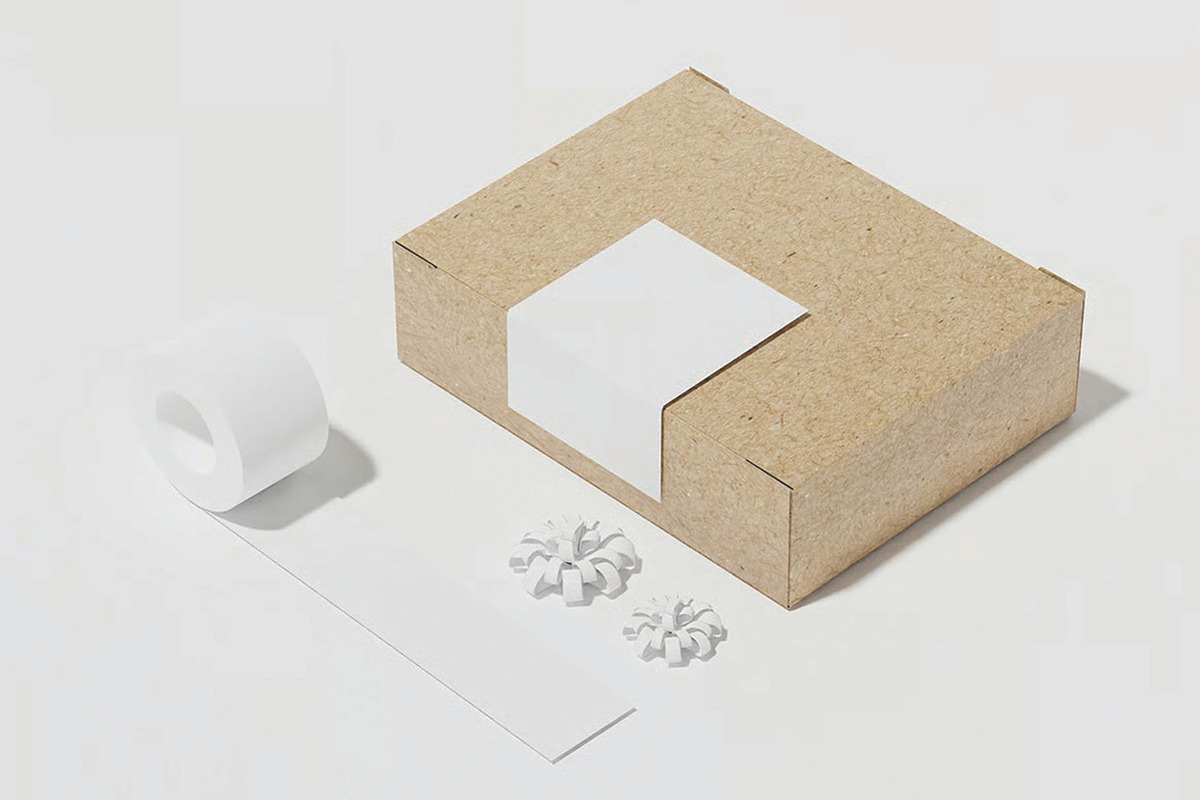 Wrapping Brand Design Mockup, a Packaging Mockup by skybluecreative (Photo 1 of 3)