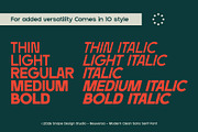 Neuversa - Modern Sans Serif Font, a Sans Serif Font by Snape Design Studio (Thumbnail 6 of 12)