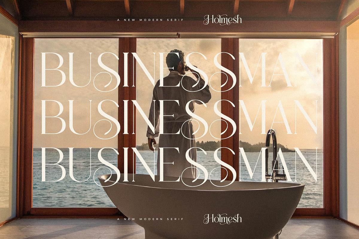 Holmesh A New Modern Serif, a Serif Font by Storytype Studio (Photo 3 of 15)