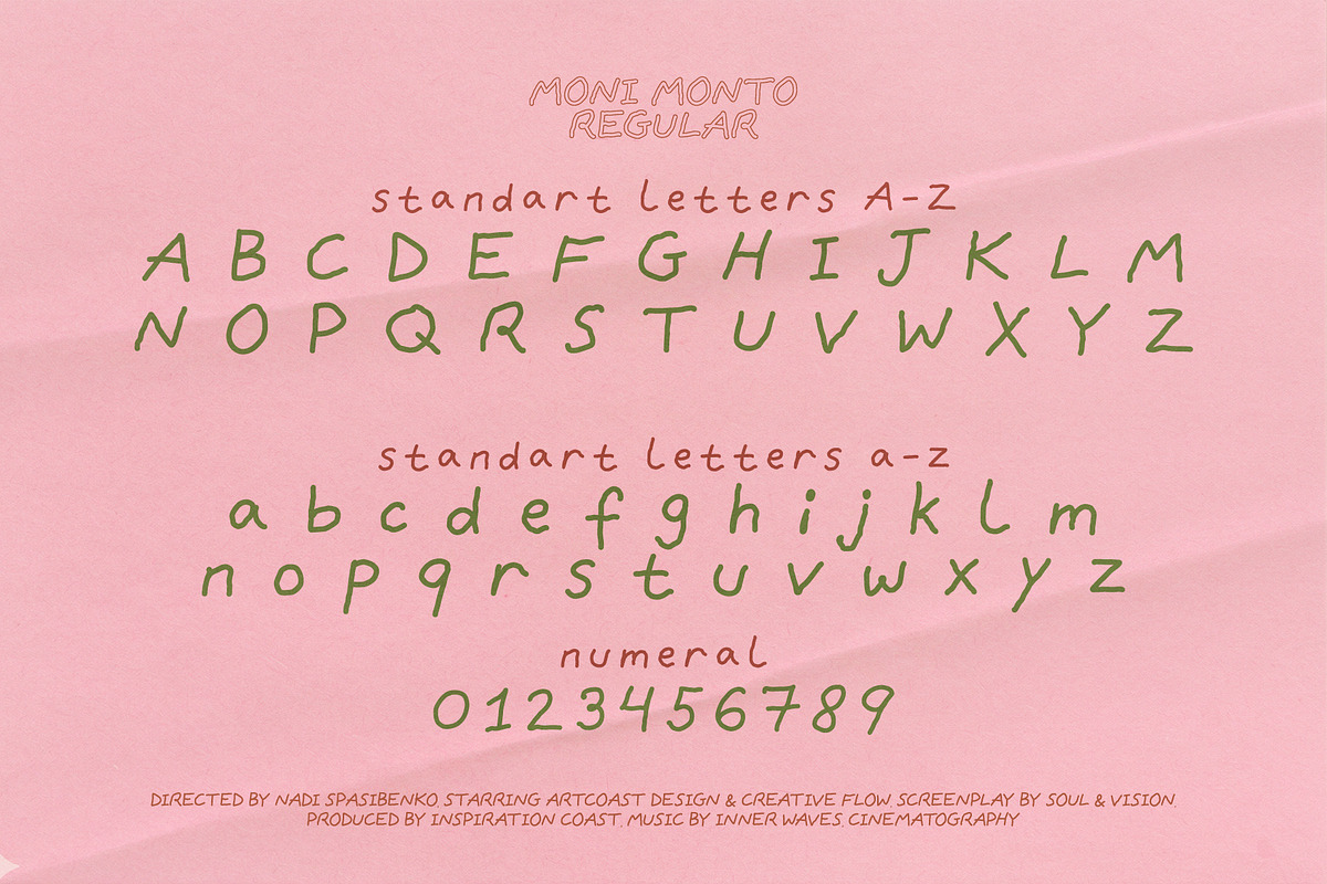 MONI MONTO – Playful Font Duo, a Handwritten Font by nadispasibenko (Photo 7 of 10)