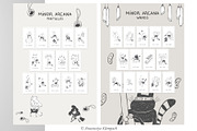Doodle Cats Full Tarot Deck, an Illustration by Anastasiya Klempach (Thumbnail 7 of 13)