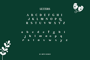 Festal-Christmas Typeface