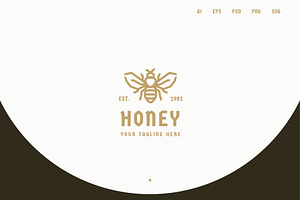 Bee Logo Template