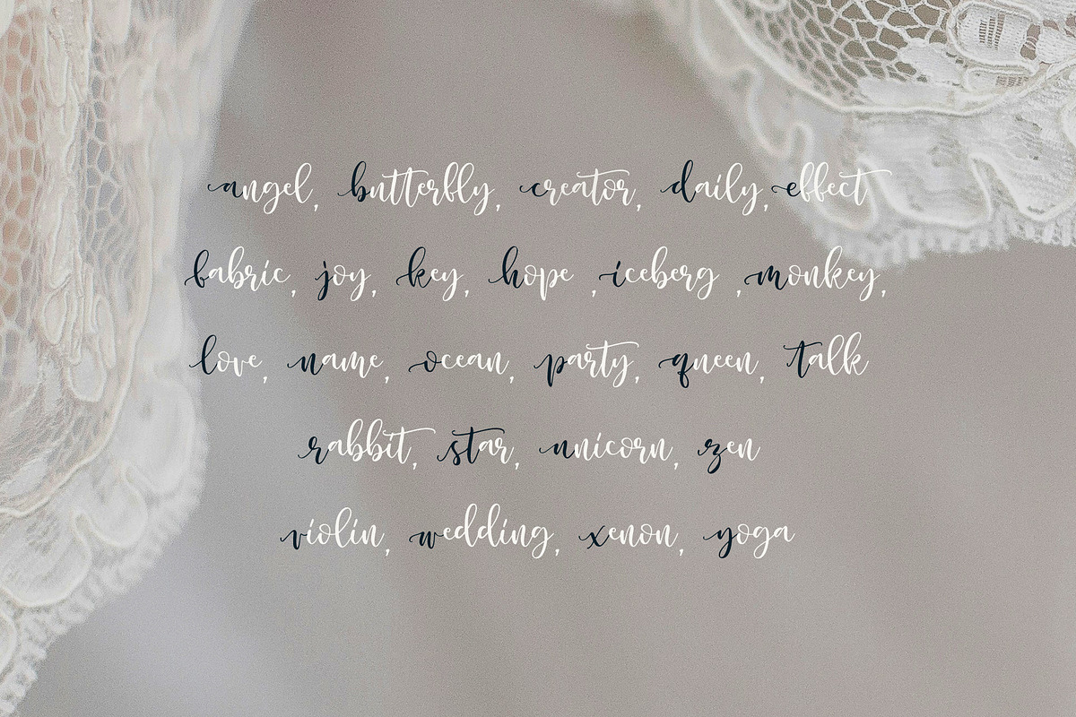Sunset Garden handwritten font, a Handwritten Font by BilberryCreates (Photo 13 of 18)
