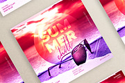 Summer Chill PSD Instagram Template, a Social Media Template by Naim Selmani (Thumbnail 3 of 3)
