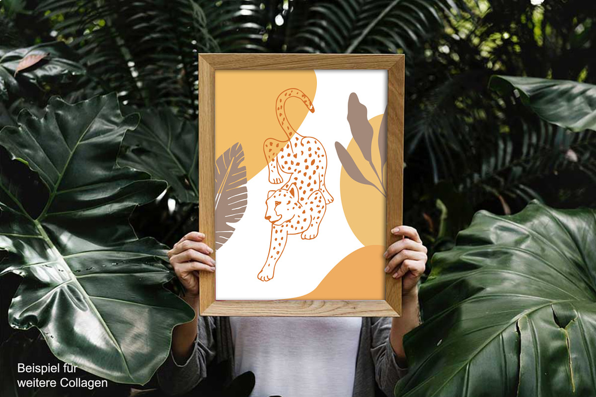 Jungle Animals Vector & Pattern Set, an Animal Illustration by Annakaroline (Photo 10 of 10)