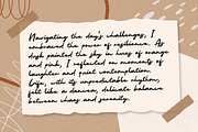 Kumala Handwritten Script, a Handwritten Font by Rillatype (Thumbnail 6 of 9)