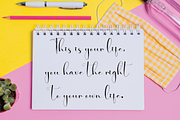 Historya | Script Font, a Handwritten Font by Scratchones (Thumbnail 3 of 9)
