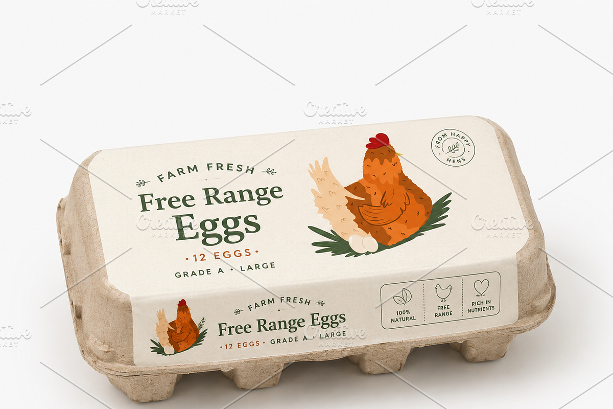 Whimsical Chicken Clipart Set, an Animal Illustration by Oleksandra Illustrates (Photo 12 of 12)