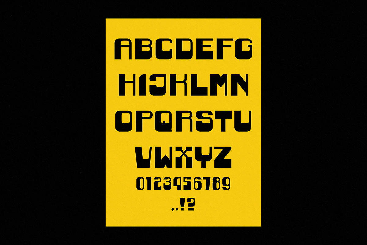 MODULON Display Font, a Slab Serif Font by Southerntown (Photo 2 of 4)
