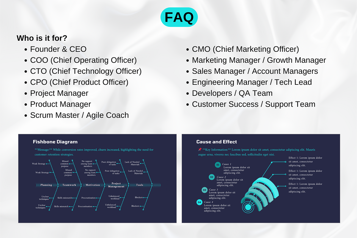 Root Cause Analysis Presentation, a Presentation Template by GrowthHackingStudio (Photo 5 of 8)