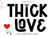 Thick Love, a Script Font by FreshTypeINK (Thumbnail 1 of 8)