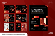 Company Key Performance Report, a Brochure Template by Annora Studio (Thumbnail 1 of 6)