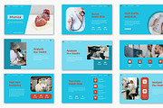 Munza Health Medical PowerPoint, a Presentation Template by Overcloud (Thumbnail 2 of 4)
