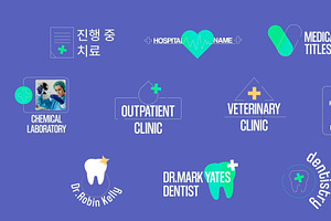 Medical Titles for DaVinci Resolve, a Templates & Theme by 2dfx
