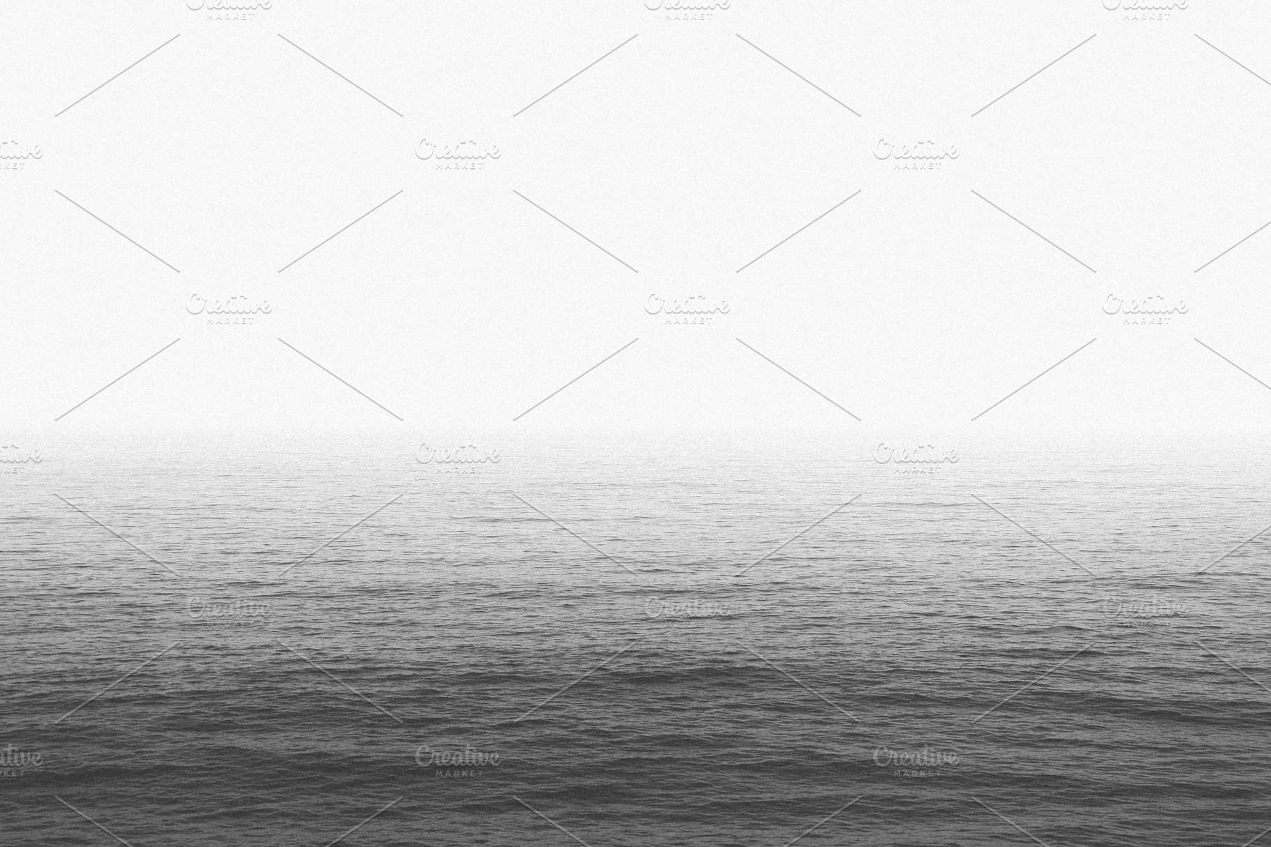 Ocean Horizon 004 Black and White, a Photo by tkristiina