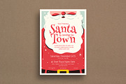 Christmas Santa Event Flyer, a Flyer Template by Guuver (Thumbnail 1 of 3)