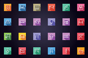 Home Appliances and Furniture Icons, an Outline Icon by FlatLineIcons (Thumbnail 5 of 6)