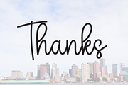 Boston | Script Font, a Handwritten Font by Scratchones (Thumbnail 9 of 9)