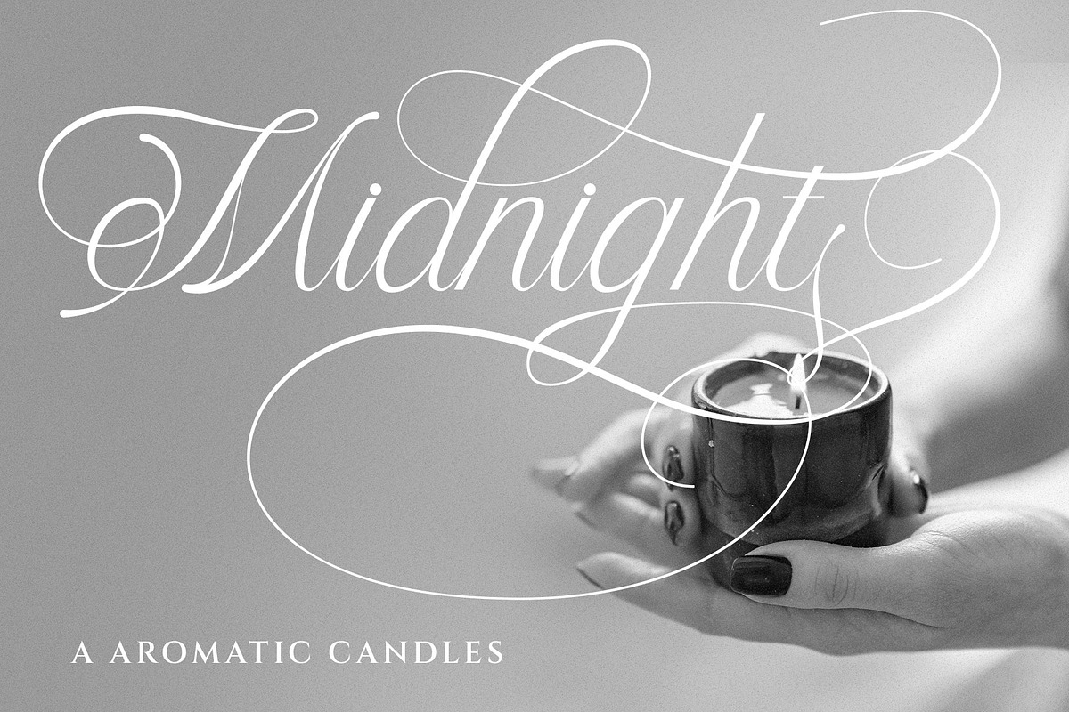 Britalia Script Elegant Calligraphy, a Script Font by RantautypeStudio (Photo 7 of 20)