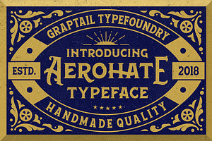 Aerohate Typeface Extras