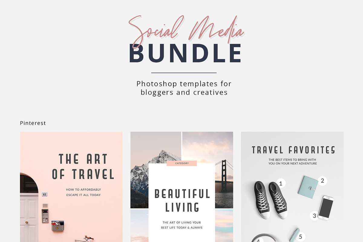 Social Media Templates Bundle, a Social Media Template by Kimi Kinsey (Photo 4 of 4)