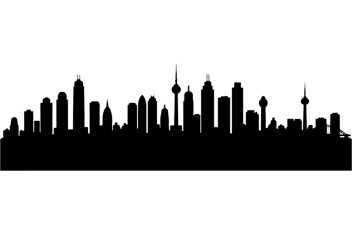 City Skyline Silhouette Bundle, an Object Graphic by Creativeshirt (Photo 18 of 20)