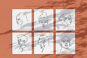 Minimalist One Line Female Portraits, a Person Illustration by Rough Edges Supply Co. (Thumbnail 3 of 7)