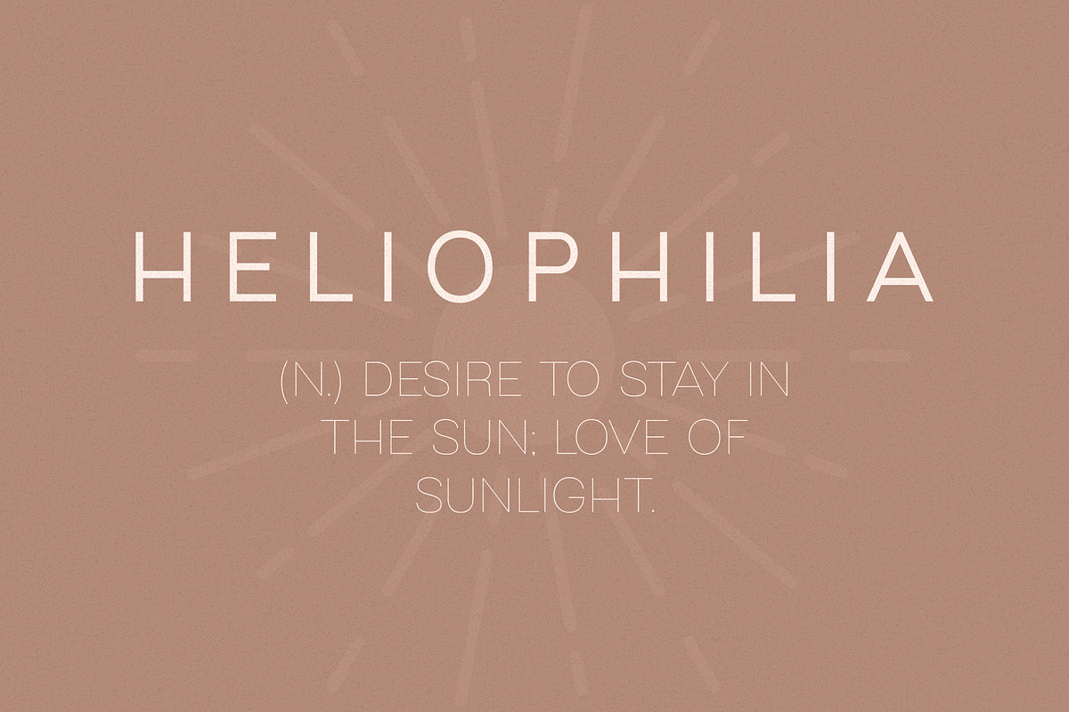 Helios // A Minimalist Sans Serif preview 4