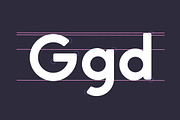 George Round Typeface, a Sans Serif Font by Kaligra.co (Thumbnail 6 of 14)