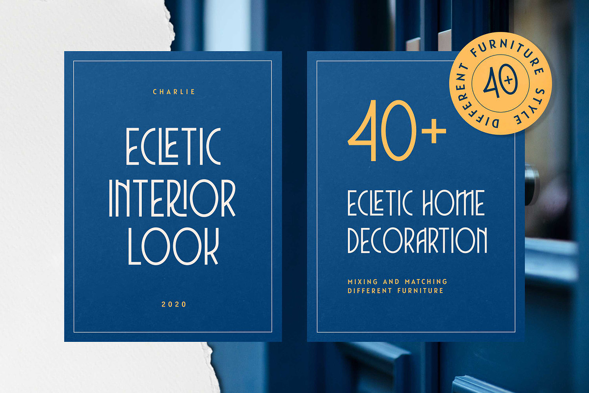 Charlie - Another Artdeco Style preview 3