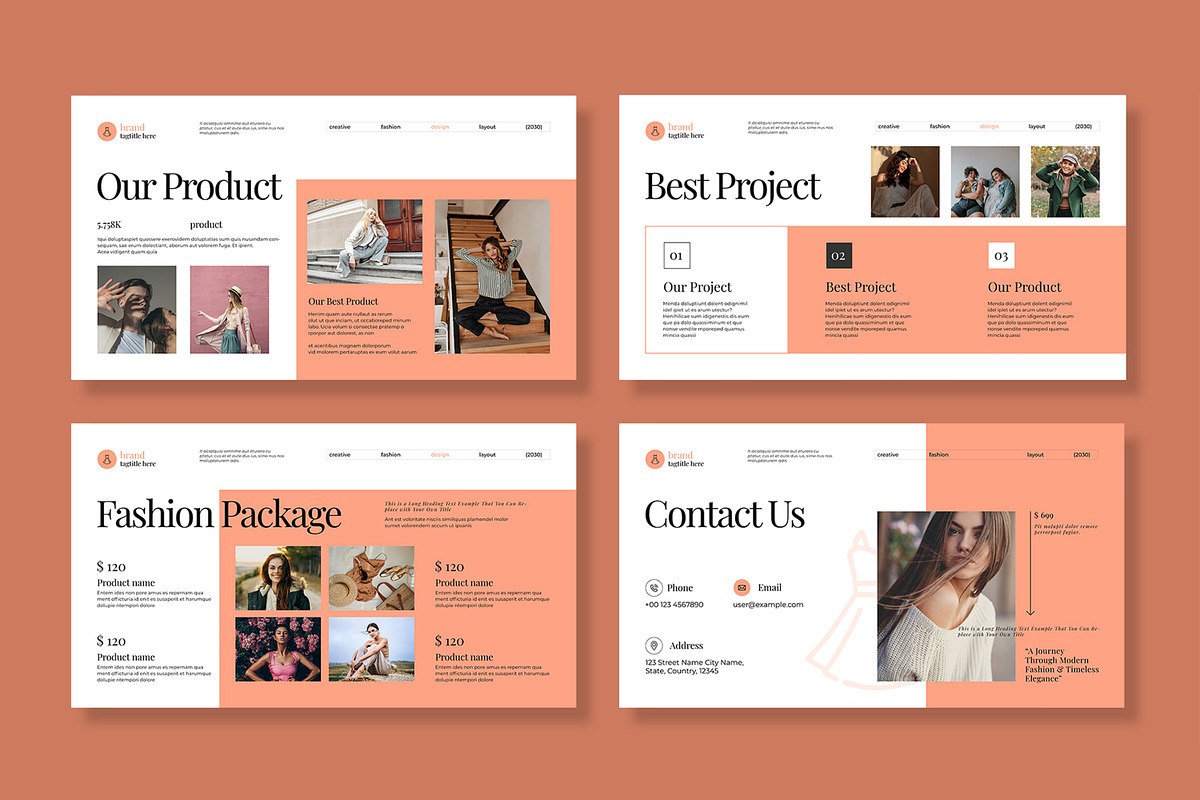 Digital Fashion Presentation, a Presentation Template by MightyDesign (Photo 5 of 8)