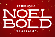 Noel Bold - Modern Slab Serif, a Slab Serif Font by Pian45 Studio (Thumbnail 1 of 7)