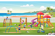 Kids Playground Collection, an Education Illustration by YG Studio (Thumbnail 5 of 8)