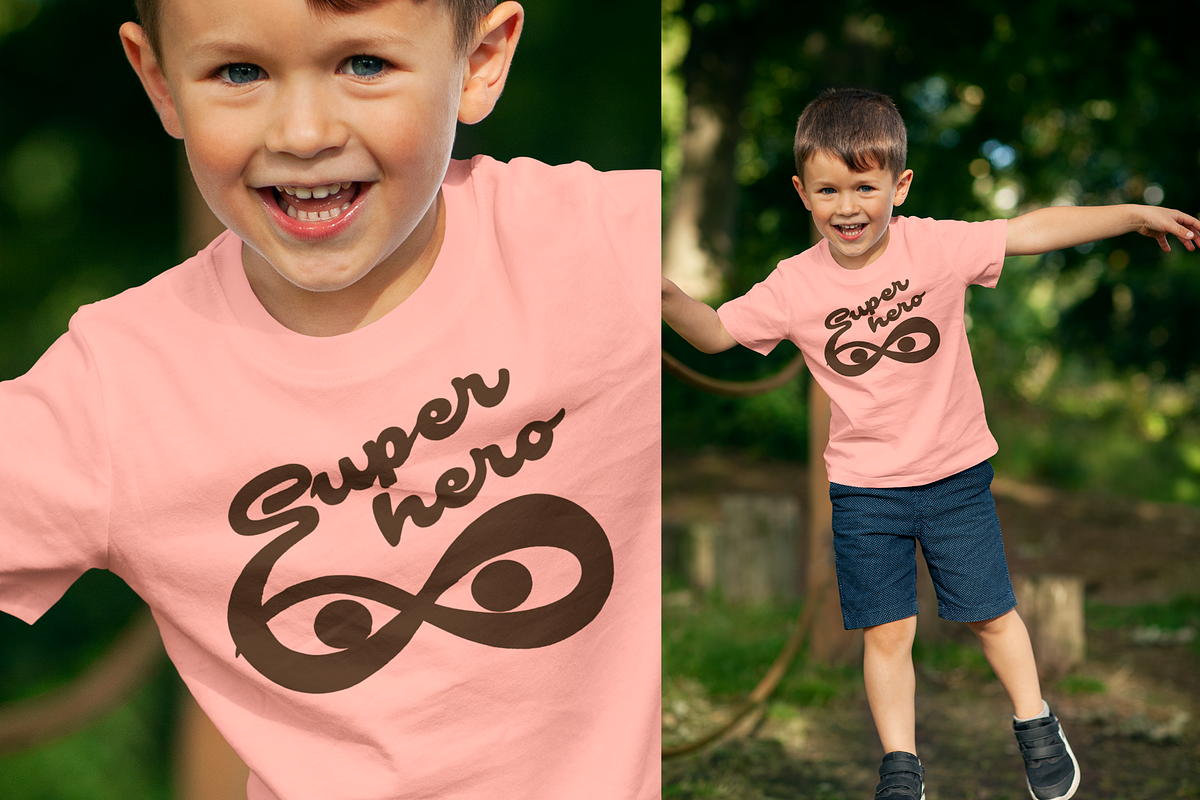 Boys T-shirt Mock-up, a Shirt Mockup by Mint Pixels (Photo 3 of 6)