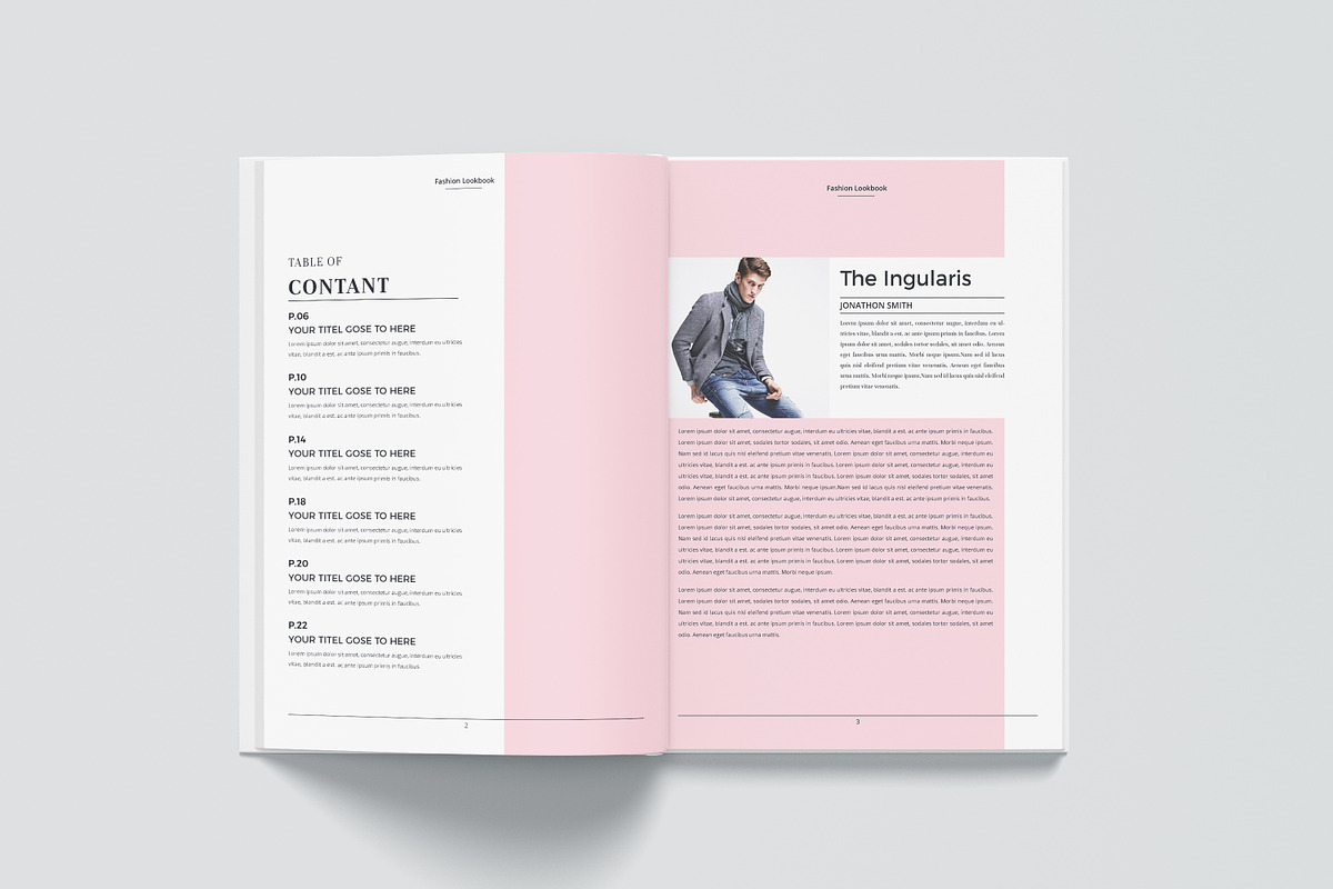 Lookbook Layout, a Brochure Template by obidullah_01 (Photo 4 of 14)